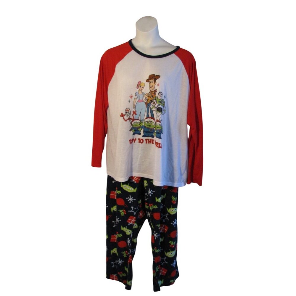 Disney Toy Story 3X Christmas Pajamas Buzz Woody Aliens